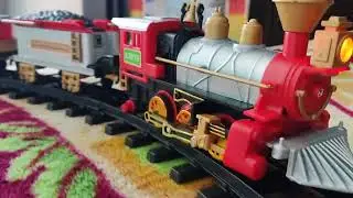 Christmas Tree Train Set