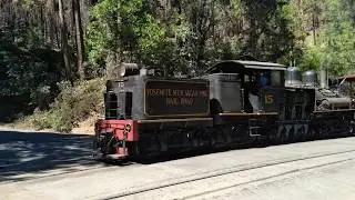 Yosemite Mountain Sugar Pine Railroad Shay stoomloc no. 15