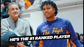 DJ Wagner Shows Out In Front of Kentucky Coach Cal!