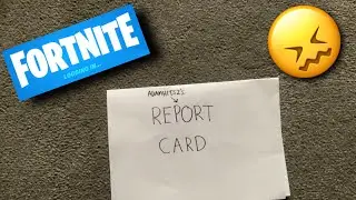 POV: The fortnite kid gets his report card...     #POV #fortnite #shorts