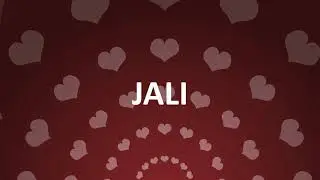 HAPPY BIRTHDAY JALI