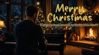 Christmas Piano Live 🎹🔥 | Cozy Fireplace | Peaceful Piano Music