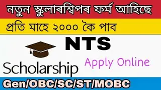 National Talent Search NTS Examination 2020 | Scholarship Application form |