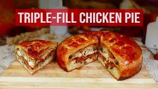 Culinary Masterpiece: A Pie to Wow Your Guests | Chicken and Mushroom Pie | Puff Pastry Recipe