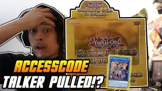 *ACCESSCODE TALKER* Pulled!? | MAXIMUM GOLD: EL DORADO Display Opening | Yu-Gi-Oh!