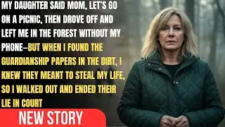 “Mom, Let’s Go on a Picnic.” My Daughter Said. Then They Abandoned Me in the Forest—But I…