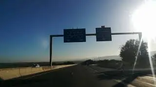 منعرج خطير بعد واد تليلات حذاري من السرعة طريق سيار في دقيقة 2 Dangereu virage apré oued Tlélat