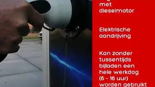 PRIMEUR! De meclean&reg; Hogedruktrailer-E met elektrische aandrijving