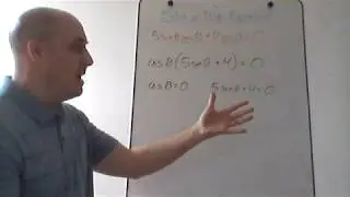 Trigonometry Help - Solving a Trig Equation by Factoring
