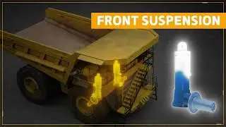 561-50-8E000 ; 561508E000 Передняя подвеска KOMATSU HD785-7 (front suspension)