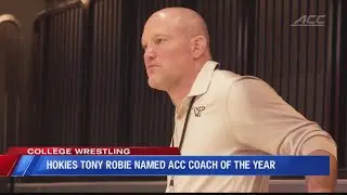 Virginia Tech's Tony Robie named ACC Wrestling Coach of the Year