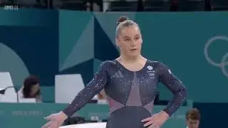 Abigail Martin Floor Qualifications 2024 Olympics