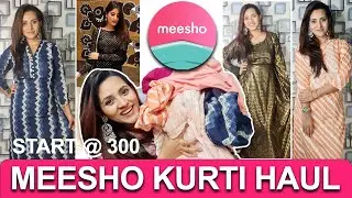 MEESHO KURTI HAUL | STARTS AT Rs359 |SUPER AFFORDABLE | KURTI TOP |COLLEGE OFFICE WEAR |COTTON KURTI