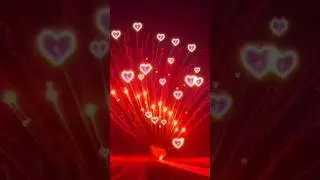Fireworks with heart🧨#shorts #firework #heart