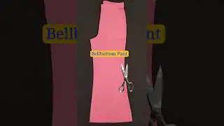 Bellbottom trouser Cutting link is given below #bellbottom #bellbottomtrouser #bellbottompant