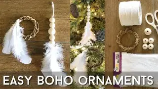 BOHO Christmas Tree Ornaments | Christmas in July