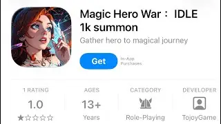 magic hero war idle 1k summon