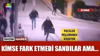 Polisi görünce çaldıkları telefonu yere attılar!