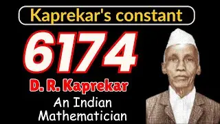 Kaprekar&rsquo;s Number Explained in the Easiest Way | Magic of 6174! #maths #mathstricks #magic #exam