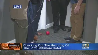 Where's Marty? Hanging out with Molly the ghost at the Lord Baltimore Hotel