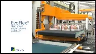 High speed single column palletizer : EvoFlex&reg;