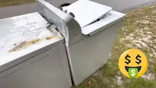 Washer pick up for micro scrapping.