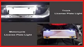 Great product -  WEIMELTOY License Plate Light, License Screw Bolt LED, Super Bright 12V Waterproof