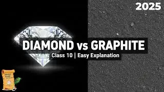 Difference Between Diamond and Graphite | Carbon and Its Compounds | #scienceworldbytusharsir