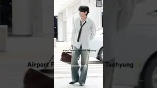 His outfit🥹 He&rsquo;s a FASHION KING indeed❤️#taehyung #v #bts #shorts