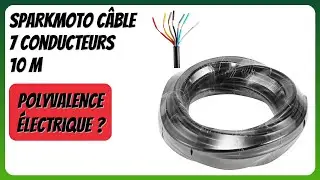 AVIS (2025) : SPARKMOTO C&acirc;ble 7 Conducteurs 10 m. D&Eacute;TAILS