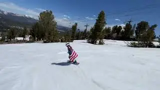 6 year old SNOWBOARD PiERCE 🇺🇸Happy 4th of July 🇺🇸 🏔️🇺🇸@ #USA #mammothmountain 🇺🇸🏔️🇺🇸