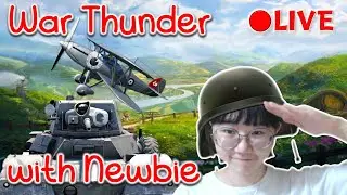 I Play War Thunder for Fun🫡UK Tech Tree Day 3 (UK Low Tier Ground & Air)