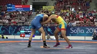 1/2 GR - 80 kg: M. SAILAU (KAZ) v. G. LUPASCO (MDA)