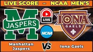 🔴 LIVE: Manhattan Jaspers at Iona Gaels | NCAA Men's Basketball Score | Jan 24 | MAAC Rivalry