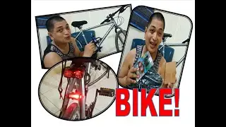 Tara Bike! Installing bike accessories I bought online