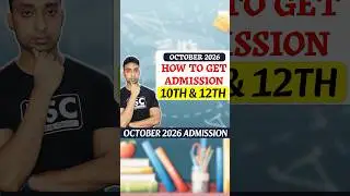 NIOS Admission October 2026 | How to take NIOS Admission #niosadmission2026