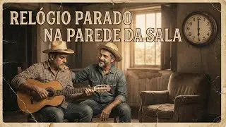 Rel&oacute;gio Parado na Parede da Sala | Mod&atilde;o Raiz com Viol&atilde;o Caipira (In&eacute;dita)