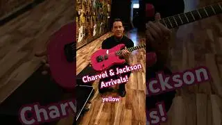 Custom shop arrivals from Charvel and Jackson at Diablo Guitars!