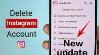 How to delete instagram account permanently 2023 | Instagram account delete kaise kare permanently