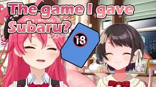 What happened to the Yuzusoft game Miko gave Subaru? [Hololive/ENG Sub]
