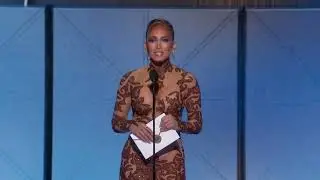 Jennifer Lopez Presents Best Male Actor &ndash; Motion Picture &ndash; Musical/Comedy | 83rd Golden Globes