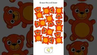 Erase the evil bear Dop2 (Delete one part)#shorts#youtubeshorts#gaming#viral#dop2#viralvideo#bear#ai