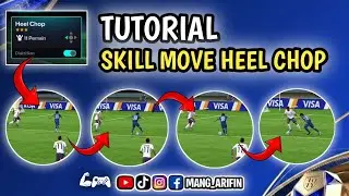 RECOMMENDED SKILL MOVE HEEL CHOP !!! BEST ALTERNATIVE SKILL IN FC MOBILE #fcmobile #gameplay