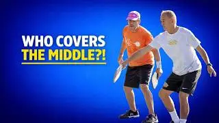 How to Handle a Pickleball Shot Down the Middle | Pickleball Doubles Strategy