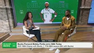 Bobby Portis breaks down how he hits his 3-point shot! | NBA Today