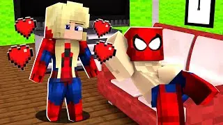 HOMEM ARANHA DORMIU SEM CAMISA MUSCULOSO NA CASA DA MENINA ARANHA E ELA ME ACORDOU COM BEIJOS