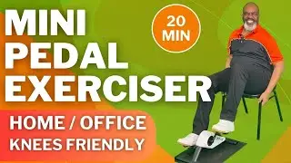 Home or Office Cardio: 20-Minute Under Desk Pedal Workout to Enhance Heart Health
