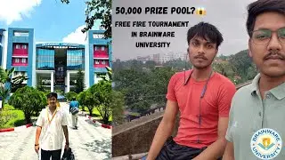 Free Fire Tournament In BRAINWARE UNIVERSITY  || Lifestyle  Video  @PMVlogger25