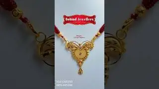 करवा चौथ स्पेशल 🎁New Trading Mangalsutra Pendant Deisgne|| The Jewellery Place|| 1Gram Gold Polish