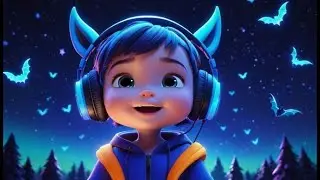 Three Little Bats Fly in the Dark + More Nursery Rhymes & Kids Songs
